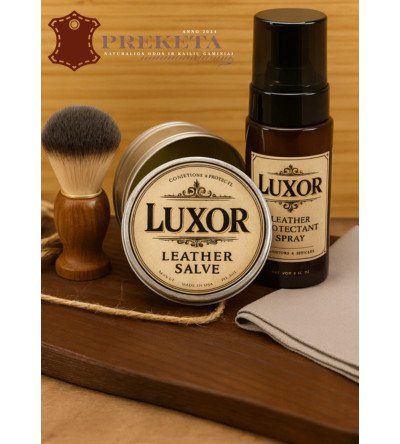 LUXOR Leather Salve + LUXOR Leather Protectant Spray