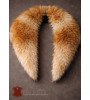 Itališka moteriška natūralaus lapės kailio apykaklė