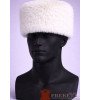 Vyriška balta arktinės lapės kailio kepurė