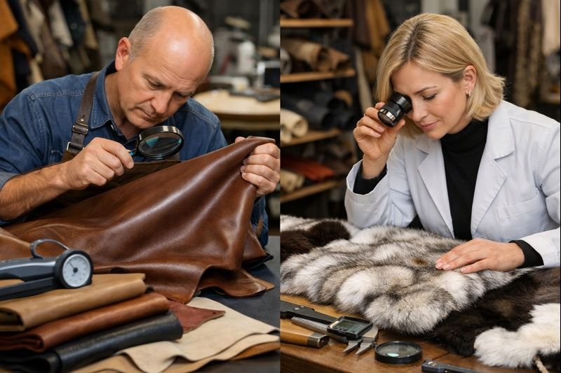 Kaip atpažįstame aukščiausios kokybės odą ir kailius prieš juos pateikiant klientams